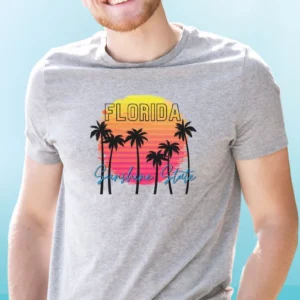 Short sleeve t shirt with preshrunk cotton fabric